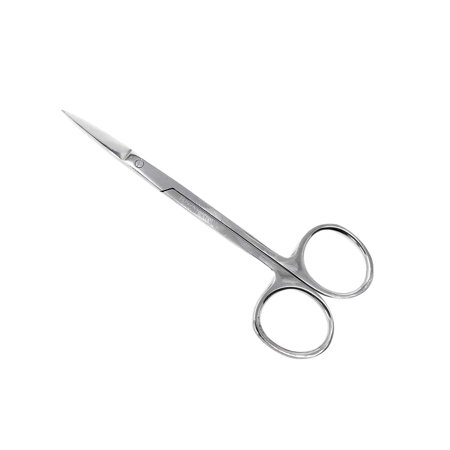 Cynamed Iris Micro Dissecting Precision Lab Scissors, Fine Point Straight - Perfect for Doctors, Nurses, EMS, Students, Education & Training and More (Pack of 10)