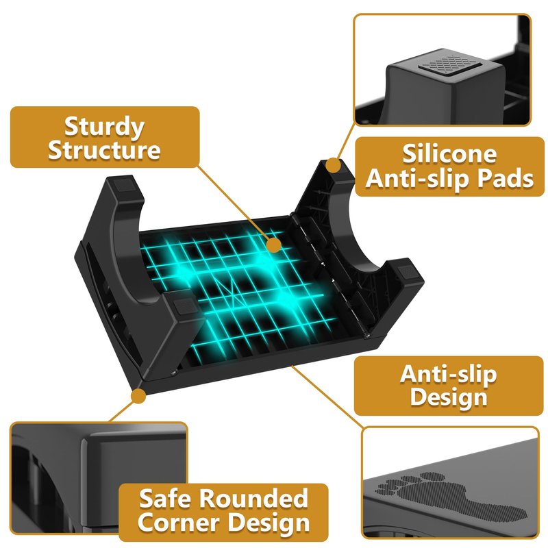 Folding Step Stool for Adults Kids, Heavy Duty Non-Slip Foldable Stepping Stool with 400-LBS Capacity, Safety Collapsible Foot Step Stool for Bathroom Bedroom Kitchen, Bed Steps for High Beds, Gray
