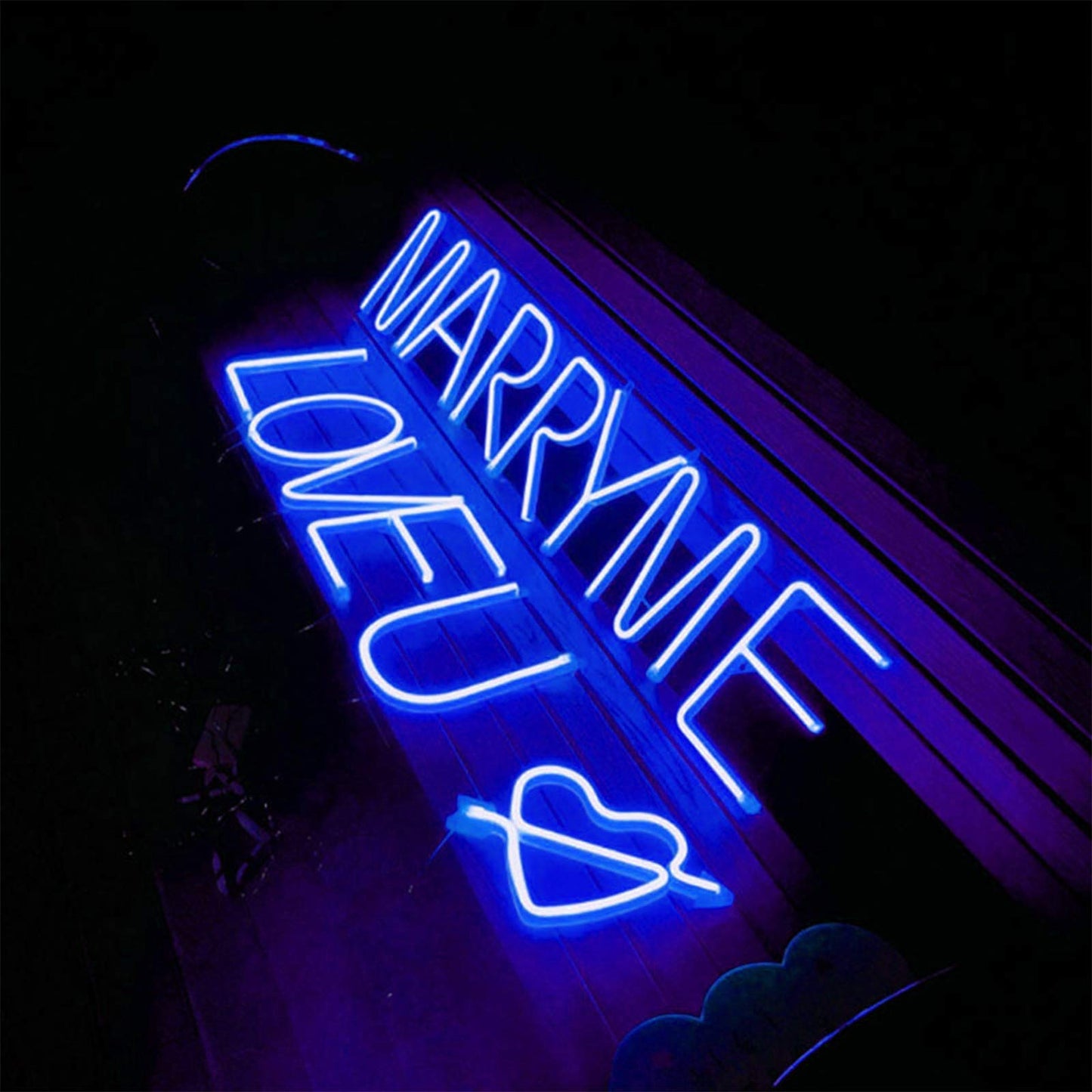 ENUOLI LED Letter Neon Sign Lights Alphabet Letter Marquee Signs Neon Night Lights Battery and USB Operated Neon Letters Neon Words Wall Lights for Christmas Birthday Wedding Party Bar Bedroom (P)