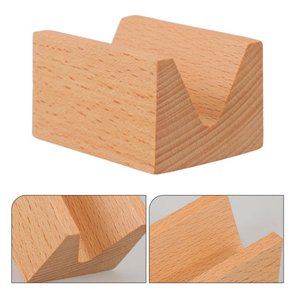 Cabilock Premium Wooden Sushi Taco Holder - Single Grid V-Shaped Temaki Hand Roll Stand - 2.75inch Professional Japanese Restaurant Serving Tray for Sashimi, Sushi Tacos & Handroll - Easy to Clean