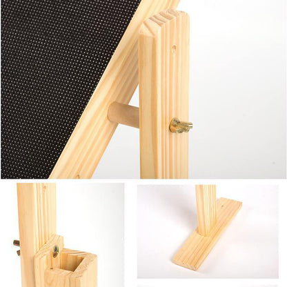 Cross Stitch Stand, Frame Embroidery Floor Stand, Wooden Cross Stitch Floor Stand, Tapestry Frames, Embroidery Needlework Lap Frame Craft Tool for DIY Craft Thread S