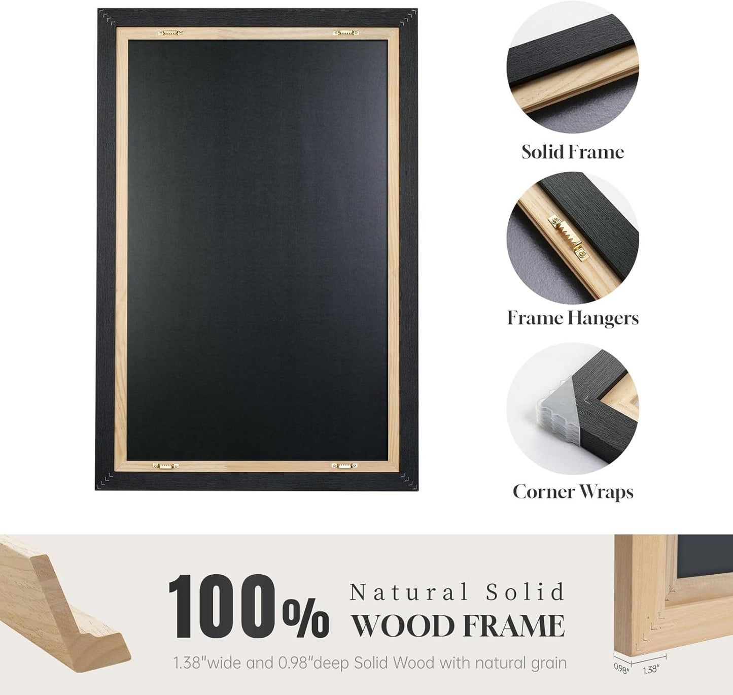 Skiennix Large Framed 3D Textured Abstract Wall Art - Modern White Geometric Decor | 24x36 In, 3 Piece Set