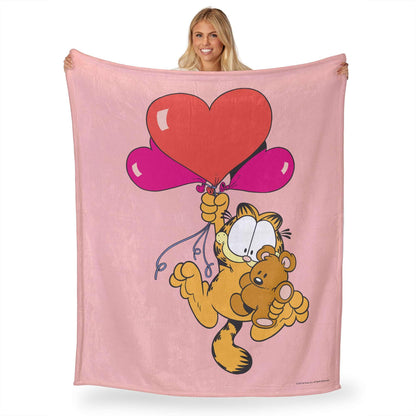 Northwest Garfield Silk Touch Throw Blanket, 50" x 60", Fly Away