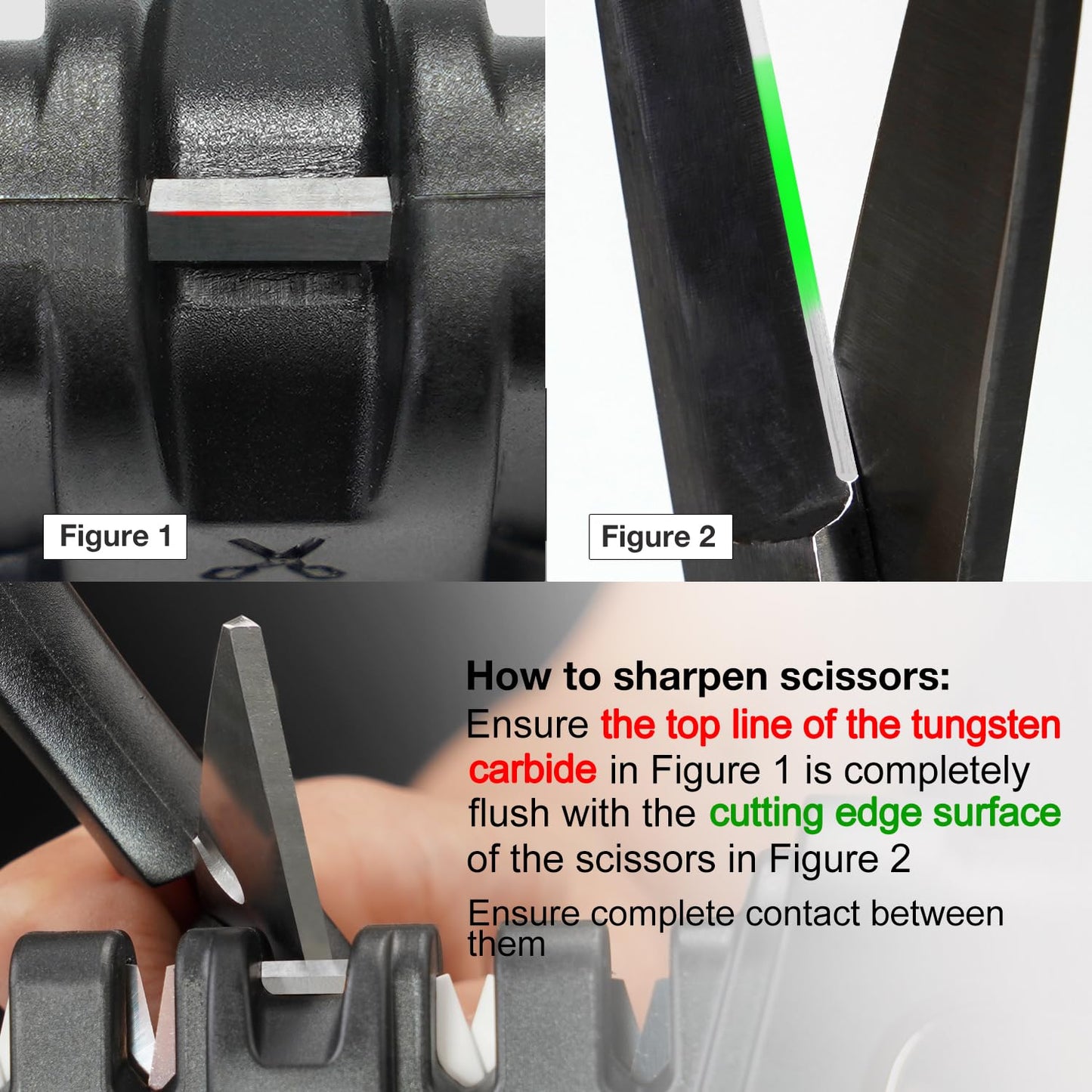 SHARPAL 104N 5-in-1 Professional Knife & Scissors Sharpener, Sharpening Tool for Straight & Serrated Blades, Repairs & Hones Euro/American & Asian Knives, Fast Scissor Sharpening Mothers Day Gifts