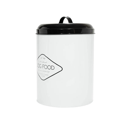 Amici Pet Buster All Natural Canister, Metal Storage Container with Handle Lid & Silicone Gasket Seal, Minimal Countertop Food Bin for Pantry, Pet Treats & Kitchen Dry Goods - 272 Oz (10.5"L x 14"H)