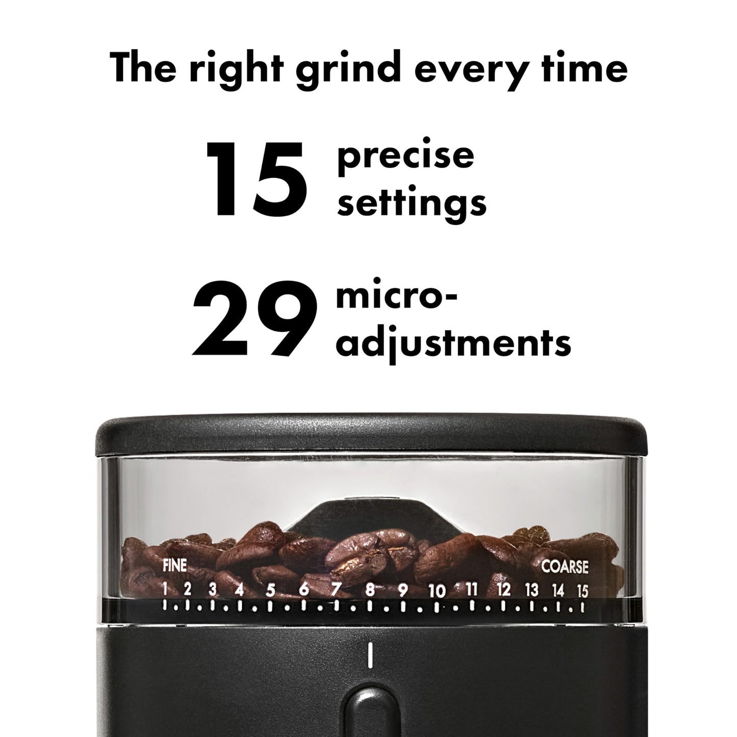 OXO Brew Compact Conical Burr Coffee Grinder