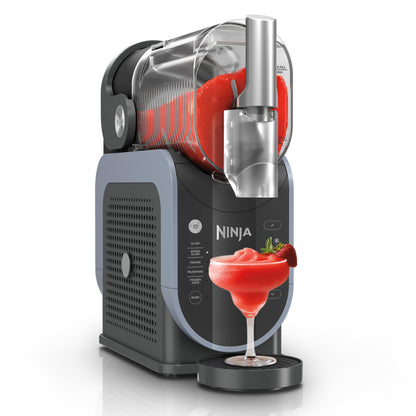 Ninja SLUSHi with RapidChill Technology, 88 oz. Frozen Drink & Slushie Machine, 5 Preset Programs, Margaritas, Frappés, and More, Premium Accents, Black, FS301