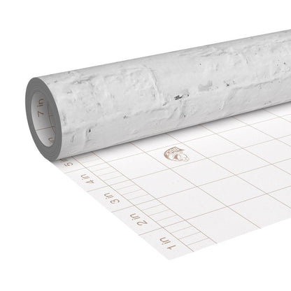 EasyLiner Peel & Stick Decor Removable Peel and Stick Wallpaper, Decorative Self Adhesive Shelf Liners for Cabinets, Walls, Resurfacing Projects 20 in x 18 ft, Whitewash Brick