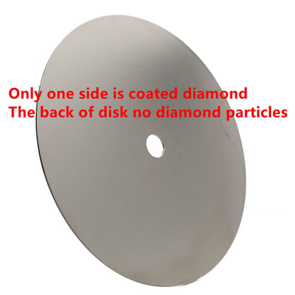 6" inch 150 mm Grit 1500 Diamond Grinding Disc Abrasive Wheel Coated Flat Lap Disk Jewelry Tools for Gemstone Glass Rock Ceramics