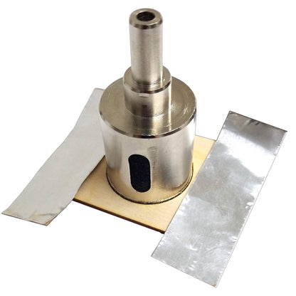 Mirror Cutting Tool - Kit for Glass – Drill Bits and Hole Saw Make Bottle Lights, Bird Feeders, Drainage in Pots, Cut Plates for Crafts, with Instructions How to Cut Mirrors and Drill Holes in Glass