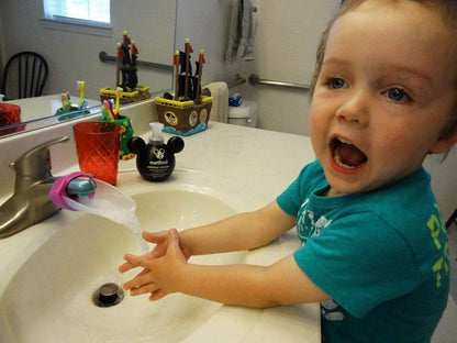 Aqueduck Faucet Extender. Connects to Sink Faucet to Make Washing Hands Fun and Teaches Your Baby or Child Good Habits and Promote Independence to Them