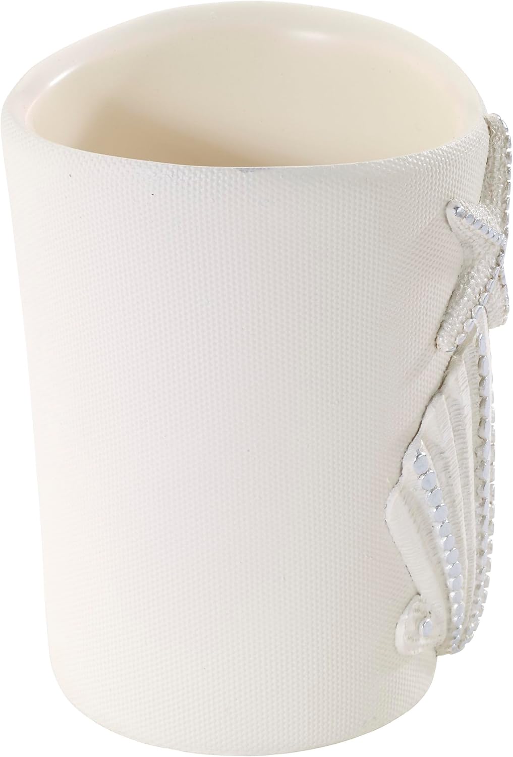Avanti Linens Tumbler, Countertop Organizer, Seashell Inspired Bathroom Accessories, Guest Bathroom Essentials