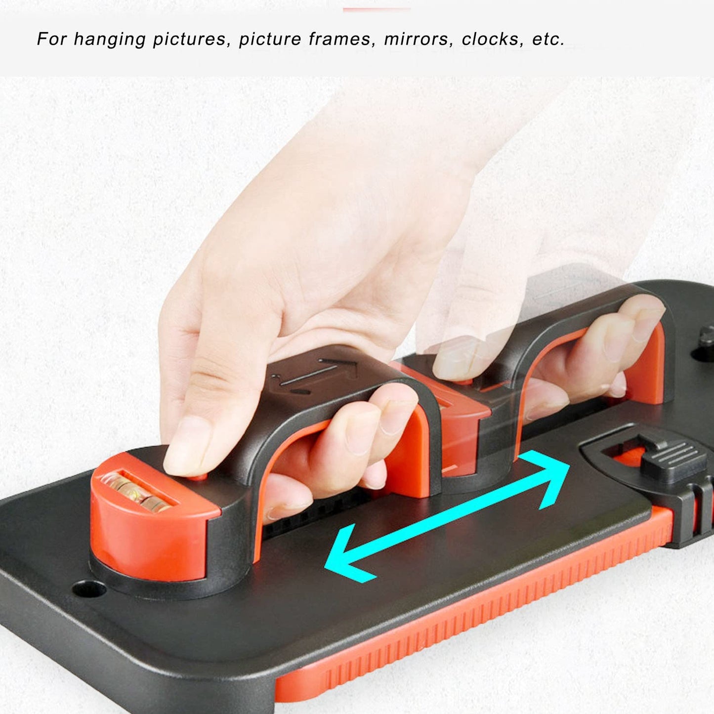 Picture Hanging Tool, Wall Hanging Tool with Level, Picture Hanging Kit, Hanging and Leveling Tool for Hang Pictures, Collages, Photo Frames