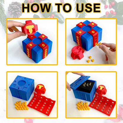 Shelprojsu Funny Valentines Day Gifts/Prank Box with Finger Gift Box/Surprise Box with Finger/Annoying 3D Printed Screw Gifts Boxes Ideal Gift for Lovers Birthday,Christmas,Halloween (Color/B)