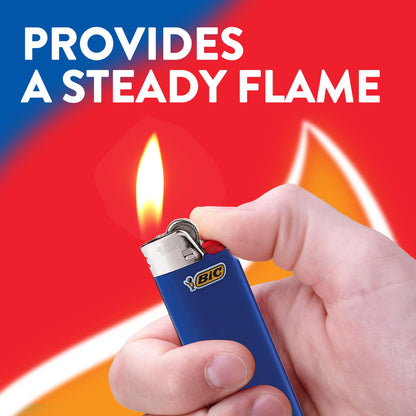 BIC Classic Lighters, Pocket Style, Safe Child-Resistant, Assorted Colors (packaging may vary), 5-Count (Pack of 3)