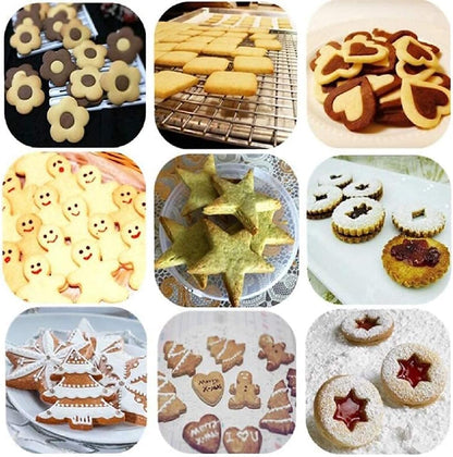 Mayata 5 Set Random Style Cookie Cutter Cake Mold for DIY Biscuit and Cake