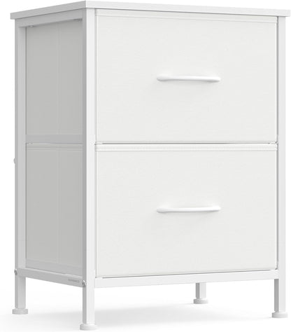 2 Closet, ULGS312W01S SONGMICS Dresser for Bedroom, Chest of Drawers, Nightstand, Steel, MDF, Non-Woven Fabric Drawers