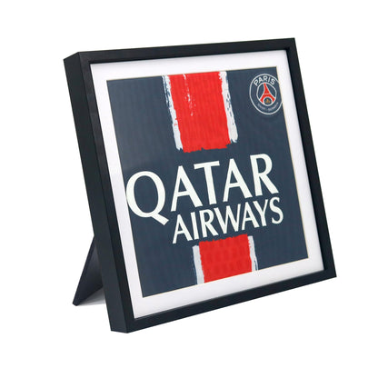 Hodeframe 12.6" x 12.6" T Shirt Frames for Wall Display,Black Wall Mounted Shadow Box Display Case for Jersey,Small Shirt Frame Display Case with Two Mats & Real Glass
