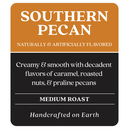Copper Moon Medium Roast Whole Bean Coffee, Southern Pecan Blend, 2 Lb