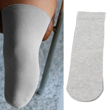5pcs Stump Socks, Prosthetic Limb Soft Elastic Thickened Cotton Breathable Protective Socks for Below the Knee Amputees Care (S)