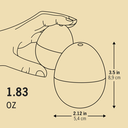 Circles Beepegg – Egg Timer for Boiling Eggs – Musical Egg Cooker for Soft, Medium, Hard Boiled Eggs – Food Safe – Singing Floating Egg Timer – Egg Cooker for 3 Levels of Doneness - Brainstream