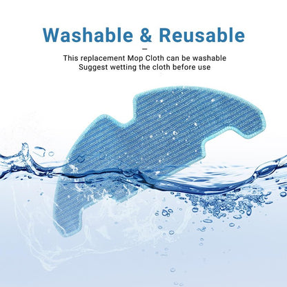 Replacement Parts Compatible with Lefant M330 Pro Robot Vacuum Accessories 6 Side Brush 3 Filter 3 Mopping Pad