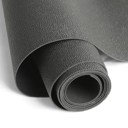 WochiTV Shelf Liner for Cabinets, Drawer Non Adhesive Non Slip Foam Mat for Kitchen, Pantry, Bathroom, Cupboard, Garage, Closet, Shelves, Drawer, Tool Box, Gray 11.8 x 59 inches