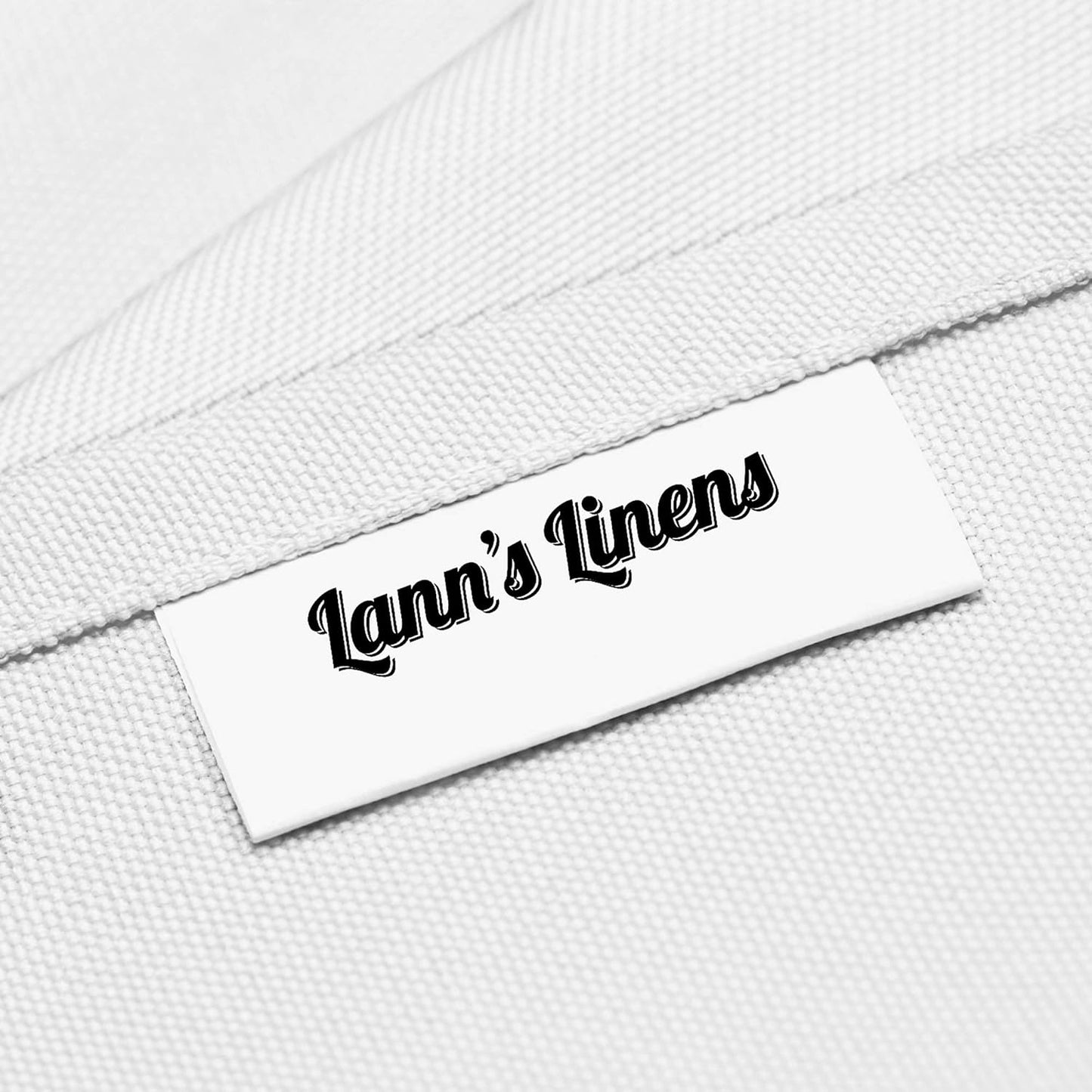 90" Round Premium Tablecloth by Lann's Linens for Wedding/Banquet/Restaurant - White