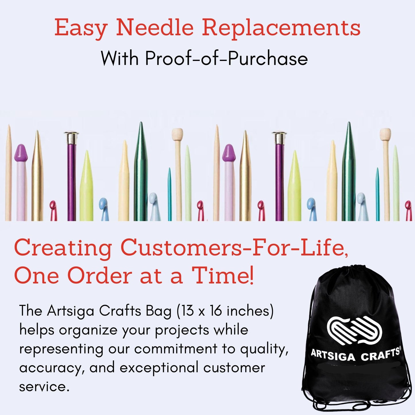 KnitPro Dreamz Regal Set 5 inch Circular Knitting Needles Size 2.5, 3, 4, 5, 6, 7, 8, 9, 10, 10.5, 11 Interchangeable, 5 Cables, 8 Caps, 4 Keys, 2 Connectors, Fabric Case with Project Bag