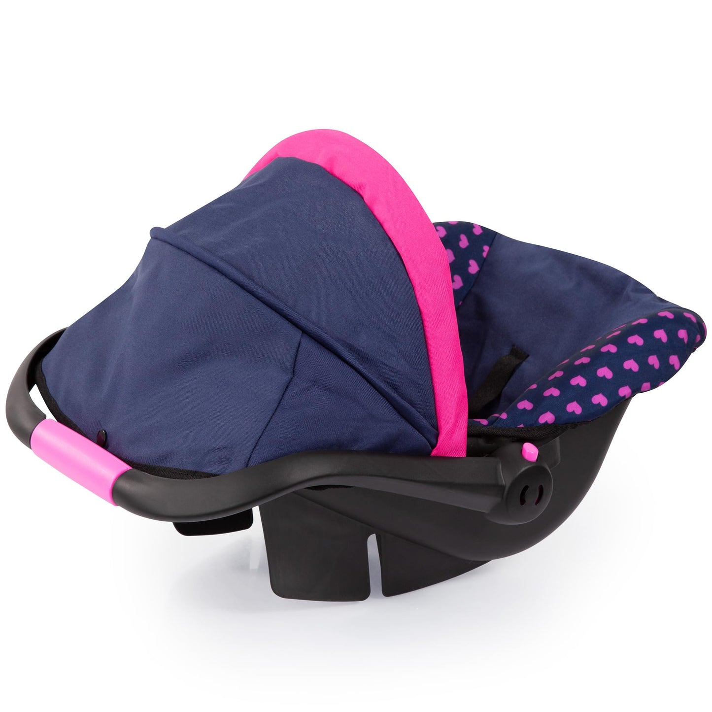 Bayer Baby Doll Car Seat with Canopy – Doll Carseat for 18 Inch Dolls with Seat Belt & Handle