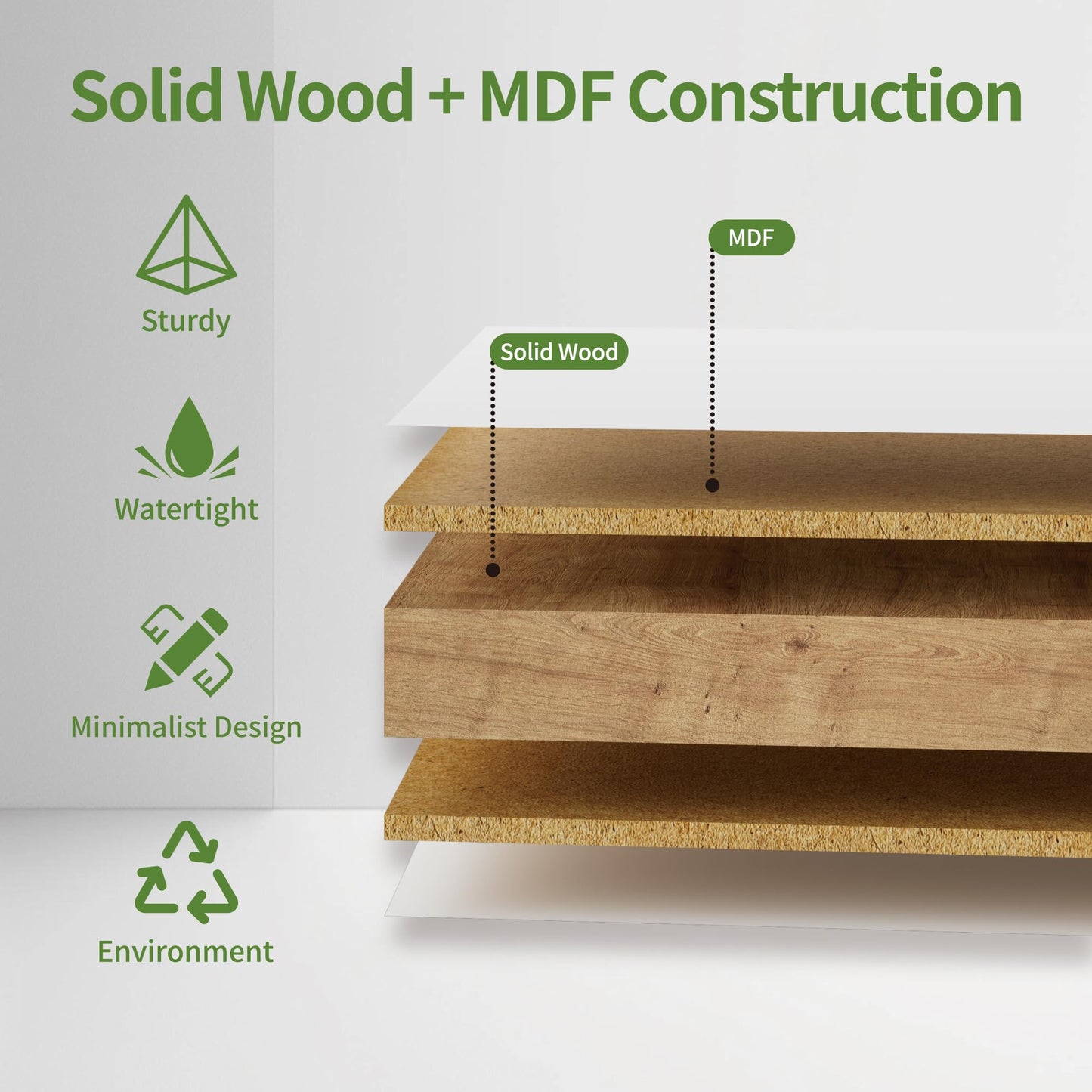 Romeday "30 x 80" Sliding Barn Door with 4FT Hardware Kit Included & Handle,Solid Wood Covered with Waterproof PVC Surface,DIY Assembly,Easy Install White