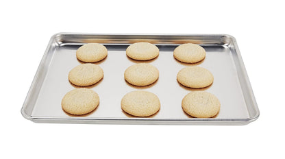 Vollrath Wear-Ever Half-Size Sheet Pan - 18" x 13" Aluminum with Closed-Bead Design