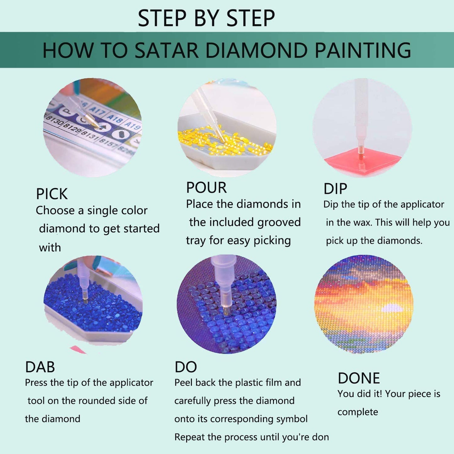YALKIN Square 5D Diamond Painting Kits for Adults, Froest Large Diamond Art Kits Full Drill Diamond Painting Kit for Adult Beginners, DIY Crystal Picture Art for Home Wall Decor 40x70CM/15.8x27.6in
