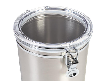Steel Canister Set - 4pc Clear