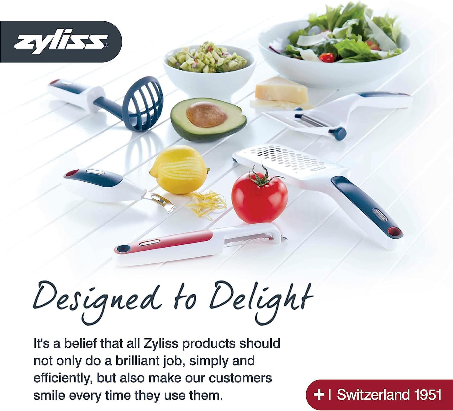 Zyliss Swift Dry Salad Spinner Large - Plastic Lettuce Colander and Spinner, Green