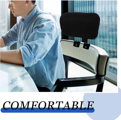 Tofficu Office Chair Headrest Attachment, Adjustable Chair Head Cushion for Office Chair (3.0cm Fixing Clips)