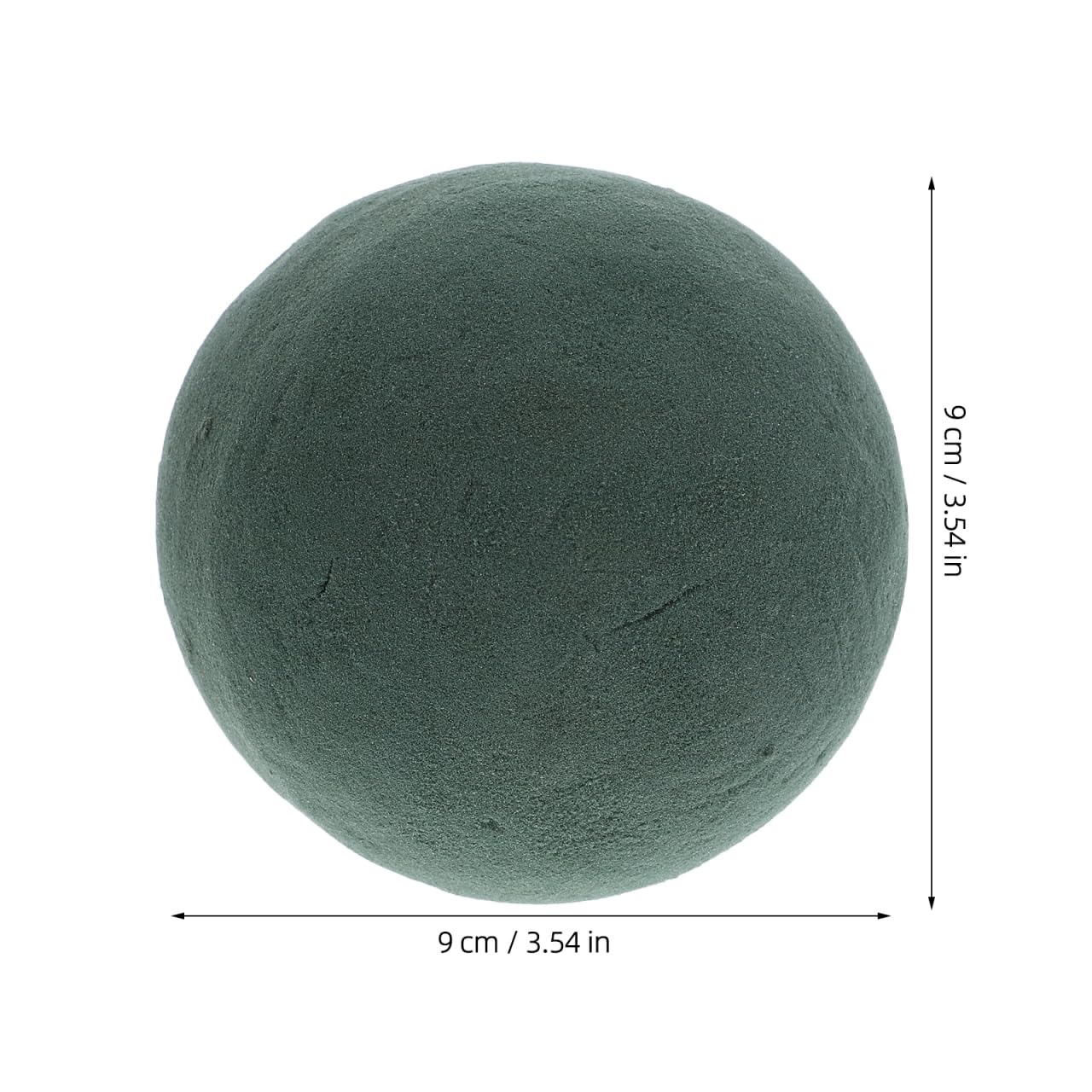 DOITOOL 8 Pcs Floral Foam Balls 3.54'' Round Green Wet Dry Flower Foam Arrangement Spheres for Fresh Artificial Plant Centerpiece DIY Craft Supplies Wedding Birthdays Home Decor