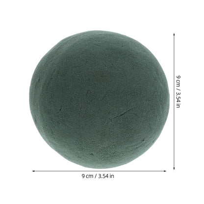 STOBOK 8Pcs Floral Foam Balls 3.54 Inch Round Water Absorbing Flower Sphere Blocks for DIY Wedding Bouquet Arrangements Home Decor Florist Supplies