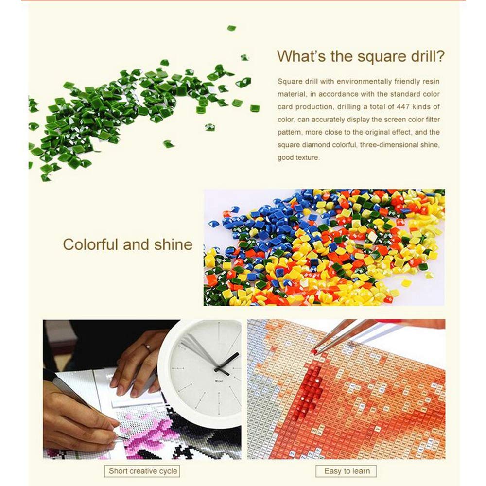 DIY 5D Full Drill American Native African Lovers Couple Kissing Square Diamond Art Painting by Number Kits Man & Woman for Adults Crystal Cross Stitch for Wall Decoration Gift 40x30CM/16x12IN