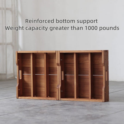 unununu Wooden Platform 3.7" Height.One Step Stool Larger 31.5" for Adults&Senior. Carbonization Porch Step,Stair Assist Indoor&Outdoor,Bedside Foot Stepper,Mobility Stepping.for Handicap,Elderly,Kids