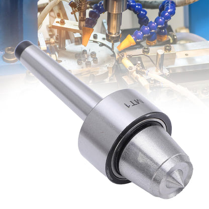 Wood Lathe Live Center MT1, 3.82''x1.3''High Turning Tool for Smooth Rotation Accurate Accessory Woodworking and Metalworking Projects Performance DIY Professional Use Fits MT1 Taper Spindles