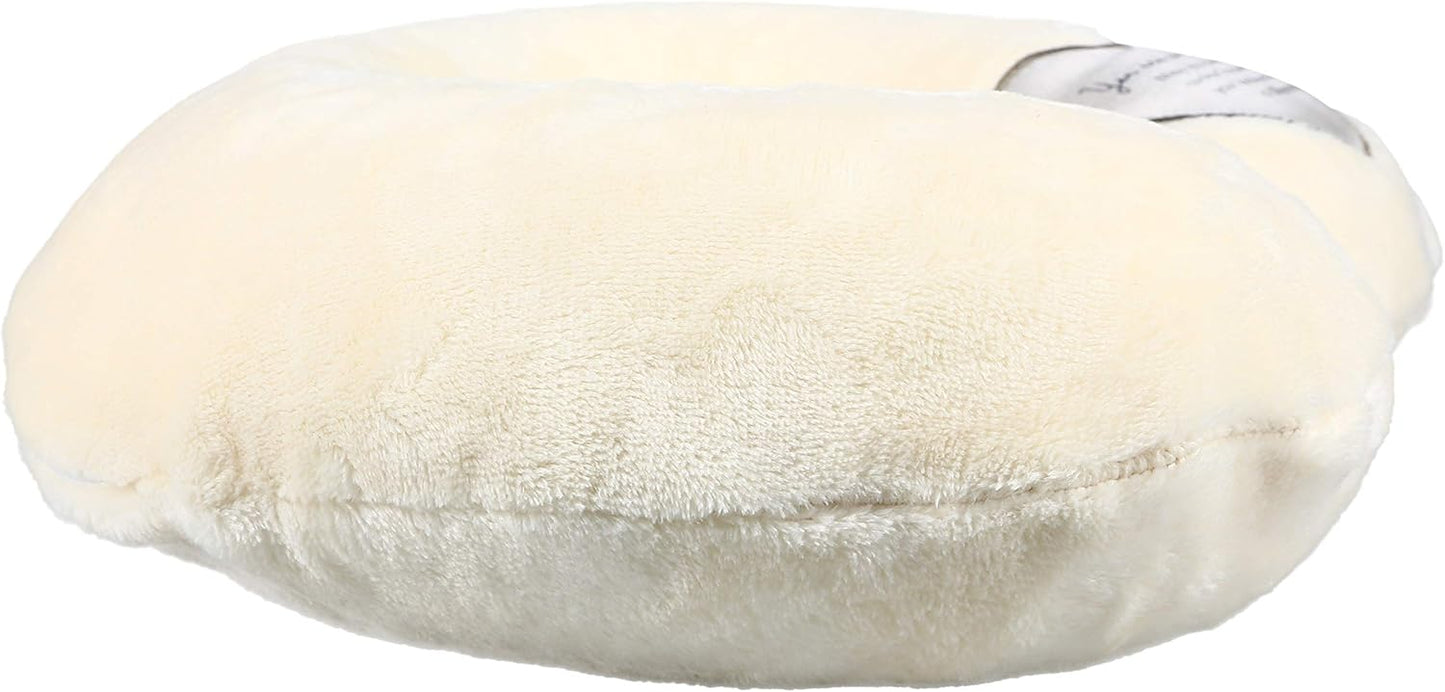 Pavilion Gift Company Soft Memory Foam Travel Neck Pillow for Hospital Stay, Love You Sister, Cream