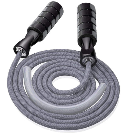 Jump rope, Professional Weighted Jump rope workout, Adjustable Tangle-Free with Ball Bearings Exerciser Jump ropes for Cardio, Endurance Training, Fitness Workouts, Jumping Exercise