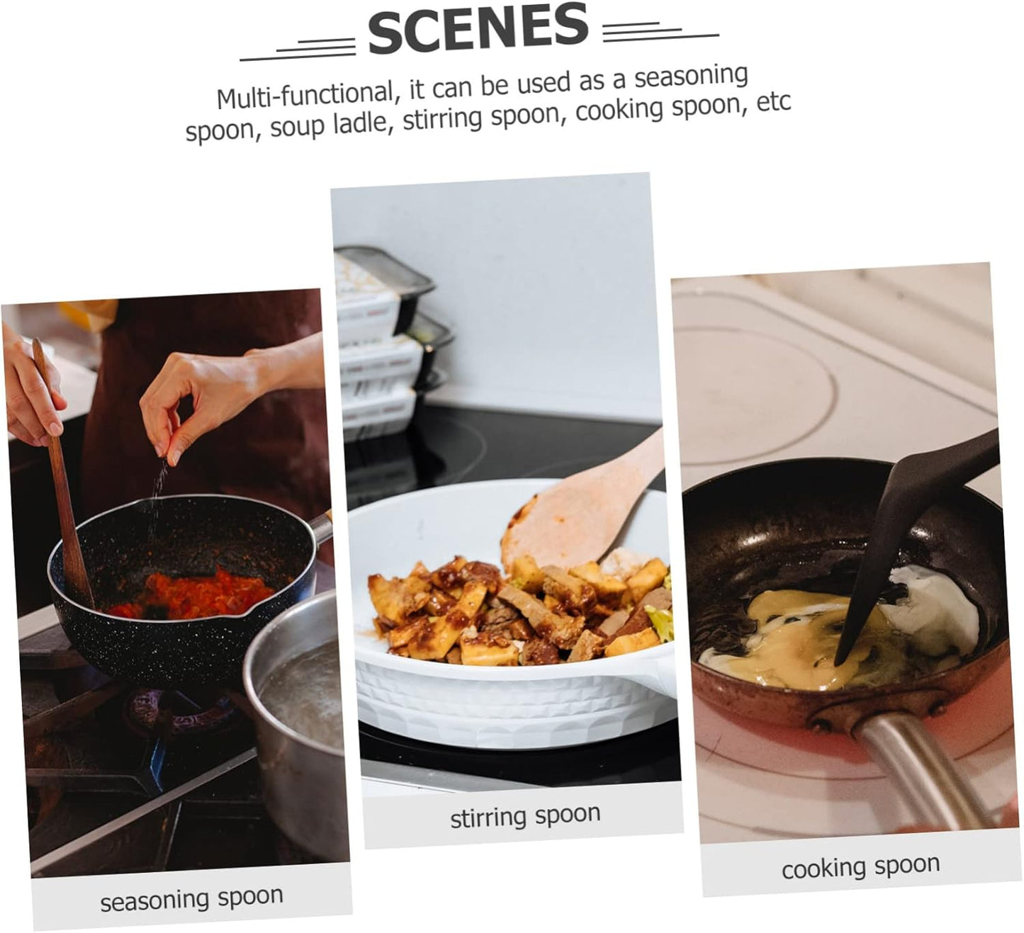 Tofu Brain Shovel, Stainless Steel Rice Spatula for Household Use