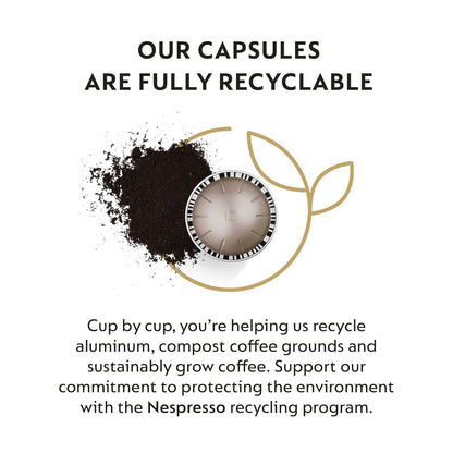 Nespresso Vertuo Arondio Gran Lungo Coffee Capsules - Medium Roast, 30 Count Pods | Brews 5.0oz