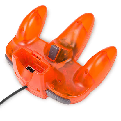 miadore 2 Packs Classic 64 Wired Controller Joystick for N64 Video Game System N64 Console (Jungle Green and Orange)