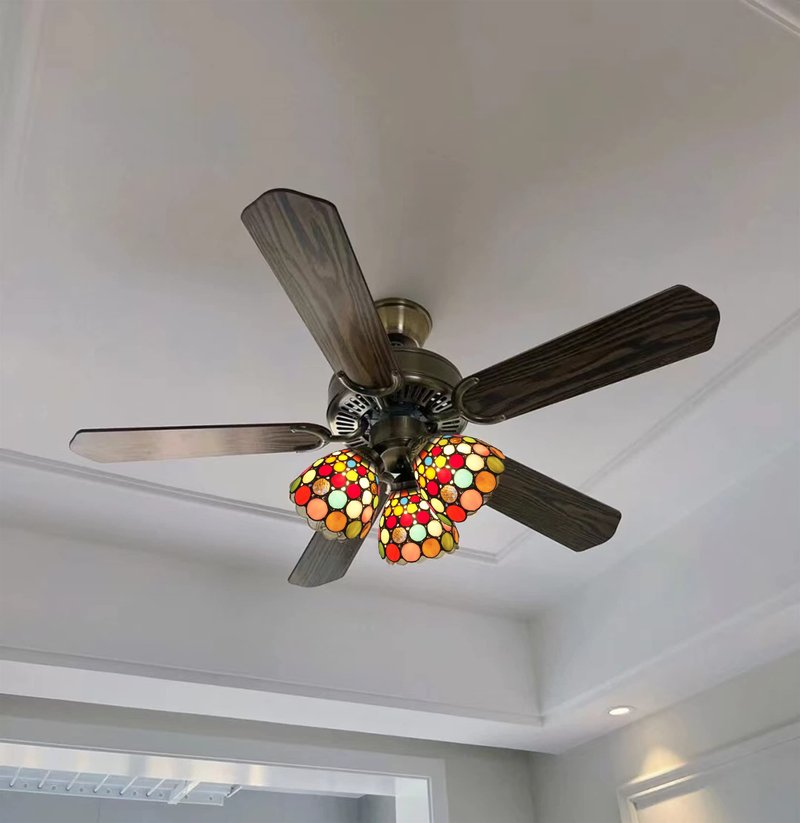HMJ80021-Tiffany lamp Shade-Church Glass Shade