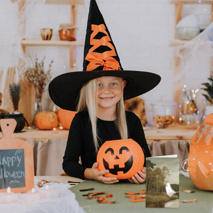 Whaline 36 Pack Halloween Cards Cute Ghost in Nature Greeting Cards with Envelopes Stickers Glue Stick Blank Note Card for Party Invitations, 4 x 6 Inch