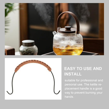 Hemoton Teapot Handle - Kettle Grip to Prevent Burning, Practical Long-lasting Replaceable Accessories for Teapot