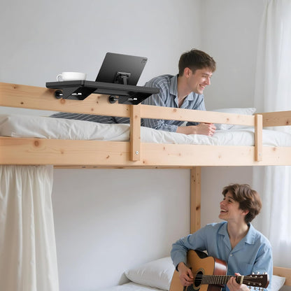 Loft Shelf for Bunk Bed,Dorm Bed Shelf, Clip on Bed Side Table Tray Organizer for Dorm Bed, College Dorm Room
